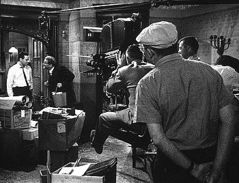 Billy rodando "El apartamento": un ejemplo perfecto de lo que se ha dado en llamar "cine cl�sico de Hollywood".