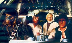 Uno de los últimos éxitos de Alec Guinness: "Star Wars"