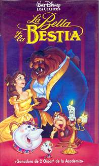 Uno de los grandes musicales animados de los �ltimos a�os ha sido esta versi�n Disney de "La bella y la bestia"