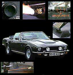 Aston Martin, el coche oficial de Bond durante muchos t�tulos de la saga... aunque la publicidad manda y �ltimamente tambi�n han entrado veh�culos como Jaguar, BMW... �llegar� un d�a Bond en un Fiat cinquecentto si el marketing lo exige?