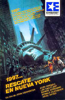 Ni siquiera los "h�roes" de Carpenter son personajes �ntegros, prueba de ello es Snake Plissken, el protagonista de "1997" y su secuela, "2013"