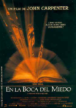 Adem�s de muchas otras propuestas atractivas, "En la boca del miedo" supuso un personal ajuste de cuentas entre Carpenter y Stephen King... al que no le hab�a gustado nada la pel�cula "Christine"