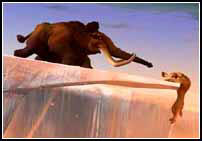 Pese a algunos hallazgos de diseo, lo cierto es que la calidad de animacin de "Ice age" est muy lejos de los productos Pixar para Disney.