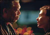 Ashley Judd y Morgan Freeman ya coincidieron en "El coleccionista de amantes": no es que haya que ponerle reparos a su trabajo... pero tampoco el resultado final es como para lanzar cohetes.